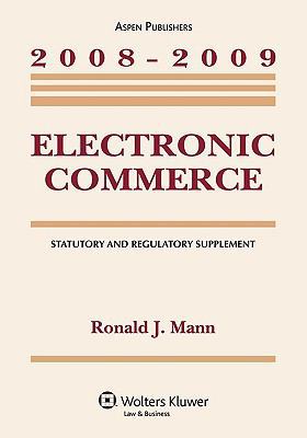 Electronic Commerce, 2008-2009 Statutory and Re... 0735578141 Book Cover