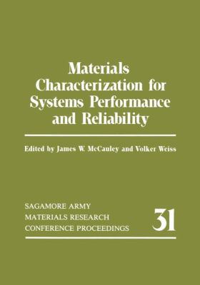 Materials Characterization for Systems Performa... 1461292530 Book Cover