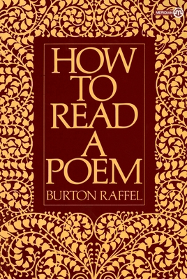 How to Read a Poem 0452010330 Book Cover