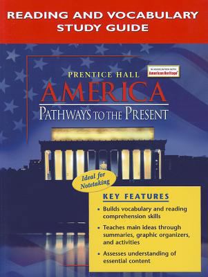America: Pathways to the Present Reading and Vo... 0131335154 Book Cover