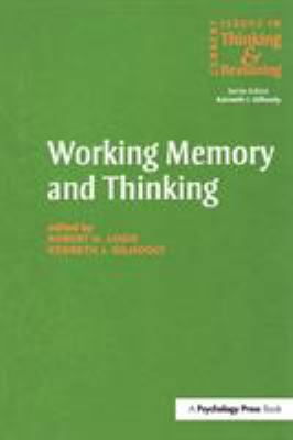 Working Memory and Thinking: Current Issues In ... 1138877158 Book Cover