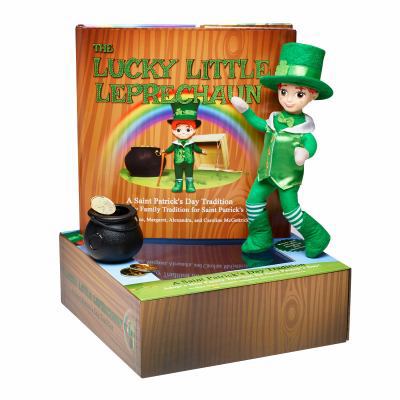 Hardcover The Lucky Little Leprechaun : A Saint Patrick's Day Tradition - Adopt a New Family Tradition to Trap a Leprechaun Book