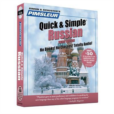Pimsleur Russian Quick & Simple Course - Level ... 0743506189 Book Cover