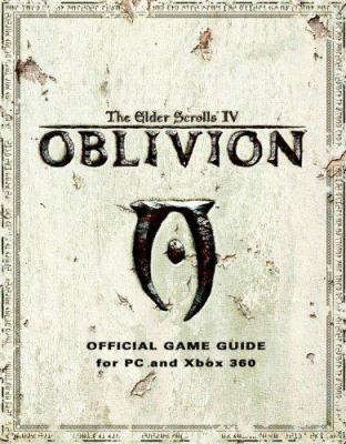 Elder Scrolls IV: Oblivion: Official Game Guide 0761552766 Book Cover