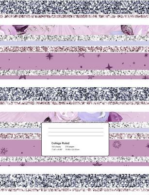 Fantasy Unicorns: College Ruled Notebook- 1 Sub... 1725076160 Book Cover