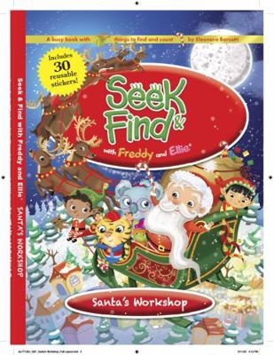 Seek & Find with Freddy and Ellie, Santa's Work... 1945546816 Book Cover