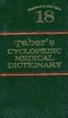 Taber's Cyclopedic Medical Dictionary 0803601956 Book Cover