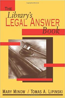 The Library's Legal Answer Book 0838908284 Book Cover