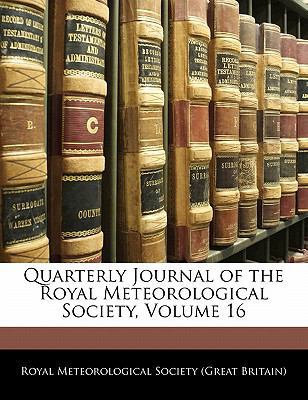 Quarterly Journal of the Royal Meteorological S... 114166223X Book Cover