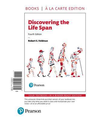 Discovering the Life Span -- Books a la Carte 0134556941 Book Cover