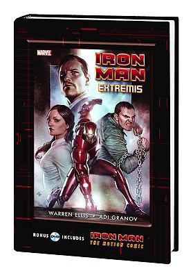 Iron Man: Extremis Gn-Hc with Motion Comic DVD 0785143319 Book Cover