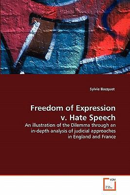 Freedom of Expression v. Hate Speech 363932806X Book Cover