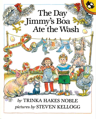 The Day Jimmy's Boa Ate the Wash 0140546235 Book Cover