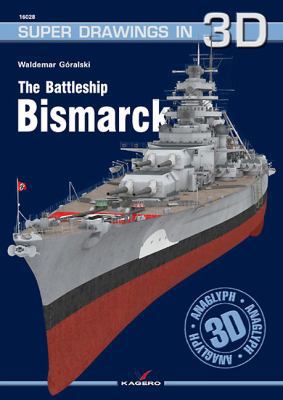 The Battleship Bismarck (Super Drawings in 3D) 8364596012 Book Cover