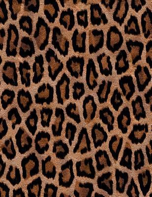 Leopard Print Notebook: 8.5 X 11 202 College Ru... 1979504482 Book Cover