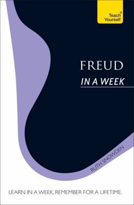 Freud in a Week: Teach Yourself 1444196197 Book Cover