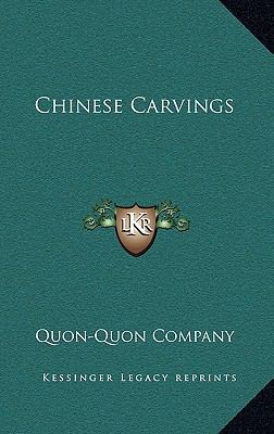 Chinese Carvings 1168676843 Book Cover
