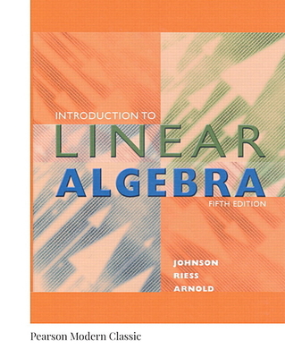 Introduction to Linear Algebra (Classic Version) 0134689534 Book Cover
