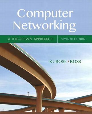 Computer Networking: A Top-Down Approach 0133594149 Book Cover