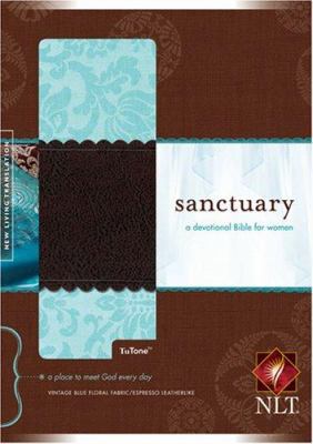 Sanctuary Bible-NLT: A Devotional Bible for Women 1414310323 Book Cover