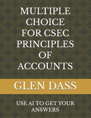 Multiple Choice for Csec Principles of Accounts B0GQM81D6S Book Cover