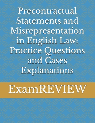 Precontractual Statements and Misrepresentation...            Book Cover