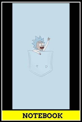 Rich and Morty notebook - best gift for Rich and Morty lovers: 6x9 inch, 120 pages, blank line, notepad, journal, Rich and Morty notebook, Rich and Morty office supplies