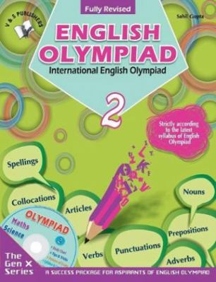 International English Olympiad - Class 2 (With CD) [Hindi] B07DMW7NXN Book Cover