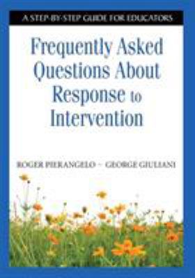Frequently Asked Questions About Response to In... 1412917891 Book Cover