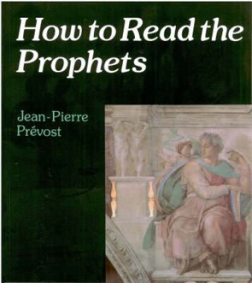 How to Read the Prophets 0334025923 Book Cover