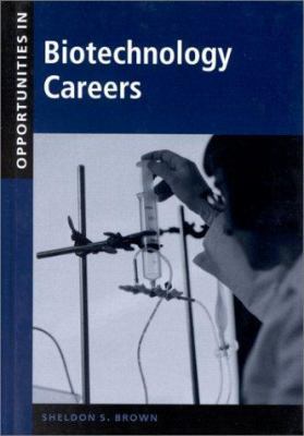 Opportunities in Biotechnology Careers 0658004794 Book Cover