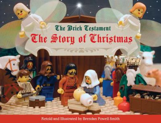 The Brick Testament: The Story of Christmas 1594740127 Book Cover