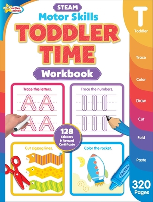 Active Minds Toddler Time: A Steam Workbook 1642693405 Book Cover