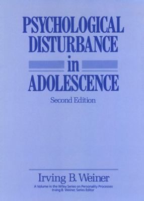 Psychological Disturbance in Adolescence 0471825964 Book Cover