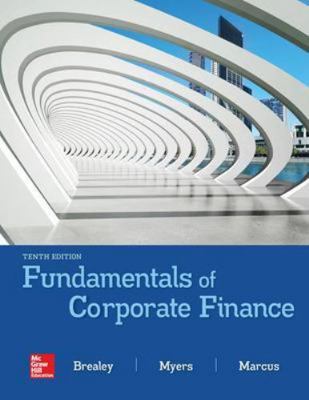 Fundamentals of Corporate Finance 1260013960 Book Cover