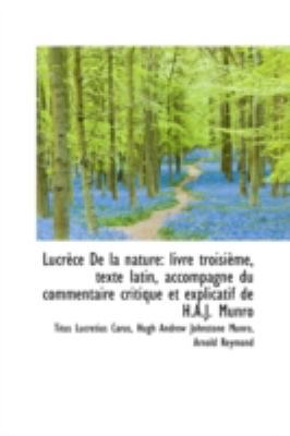 Lucr Ce de La Nature: Livre Troisi Me, Texte La... 1113021624 Book Cover