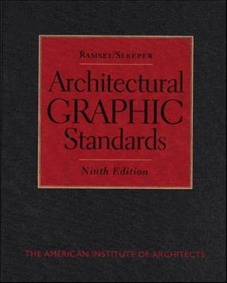 Ramsey/Sleeper Architectural Graphic Standards 0471533696 Book Cover
