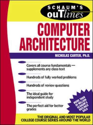 Schaum's Outline of Computer Architecture 007136207X Book Cover