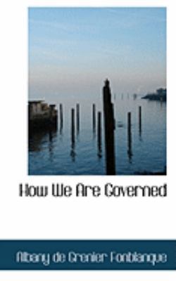 How We Are Governed 0559032730 Book Cover