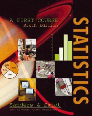 Statistics: A First Course 0072295473 Book Cover