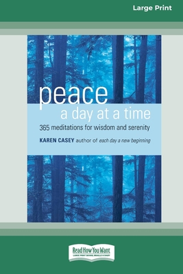 Peace a Day at a Time: 365 Meditations for Wisd... 0369370961 Book Cover