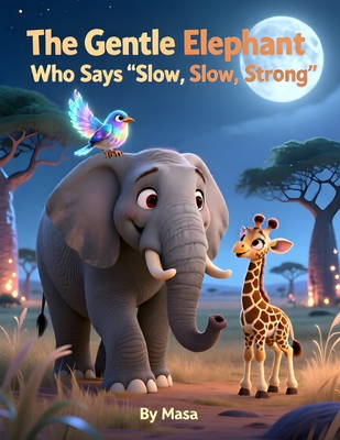 The Gentle Elephant Who Says "Slow, Slow, Strong" B0GCF1H42Q Book Cover