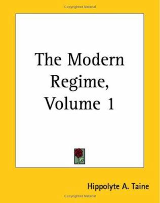 The Modern Regime, Volume 1 1419174398 Book Cover