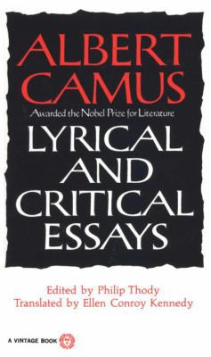 Lyrical and Critical Essays B00005WBJU Book Cover