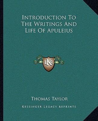 Introduction To The Writings And Life Of Apuleius 1162845902 Book Cover