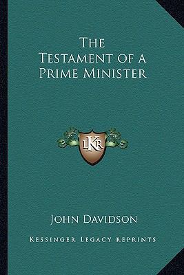 The Testament of a Prime Minister 1162751169 Book Cover