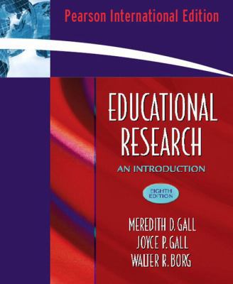 Educational Research: An Introduction 0205503454 Book Cover