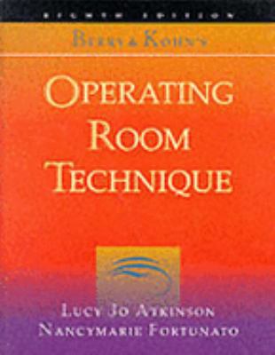 Berry & Kohn's Operating Room Technique 0815101031 Book Cover