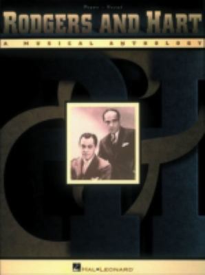 Rodgers and Hart - A Musical Anthology 0881883379 Book Cover