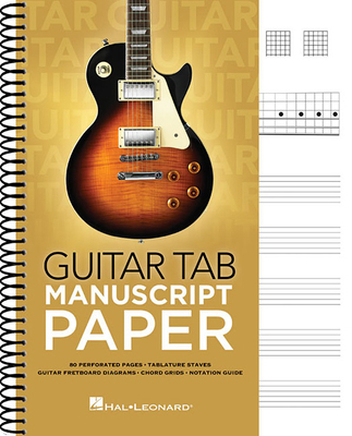 Guitar Tab Manuscript Paper Spiral-Bound Notebo... 1540051366 Book Cover